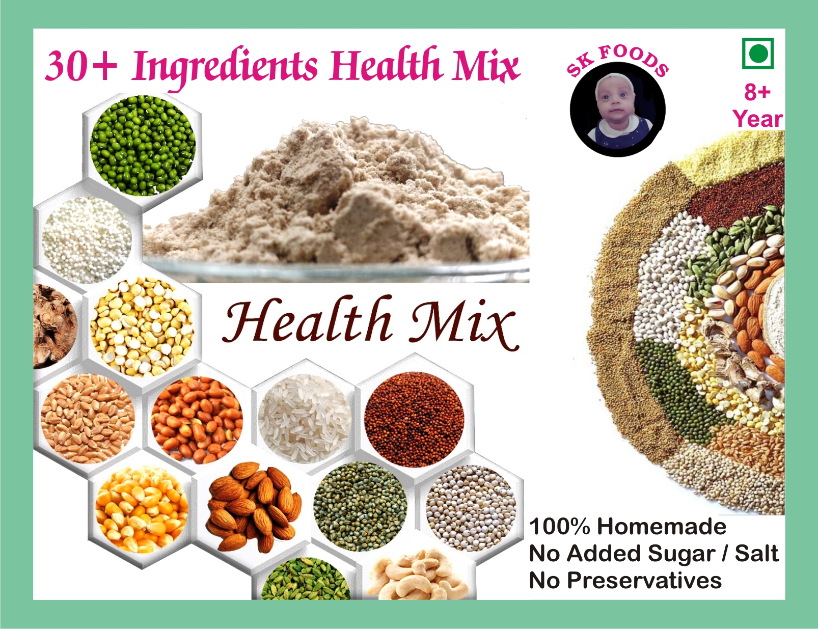 30+ Ingredients Health Mix